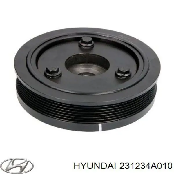 Купити 231234A010 Hyundai/Kia Шків колінчастого вала