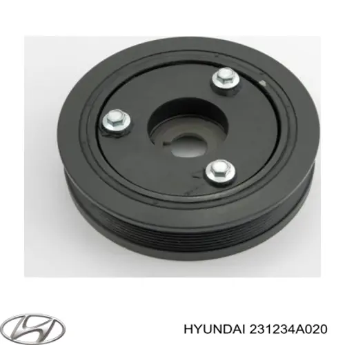 231234A020 Hyundai/Kia Демпфер колінвалу