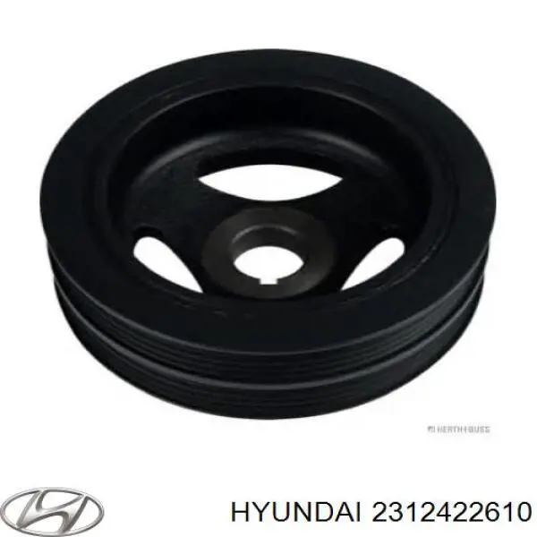 2312422610 Hyundai/Kia Демпфер колінвалу