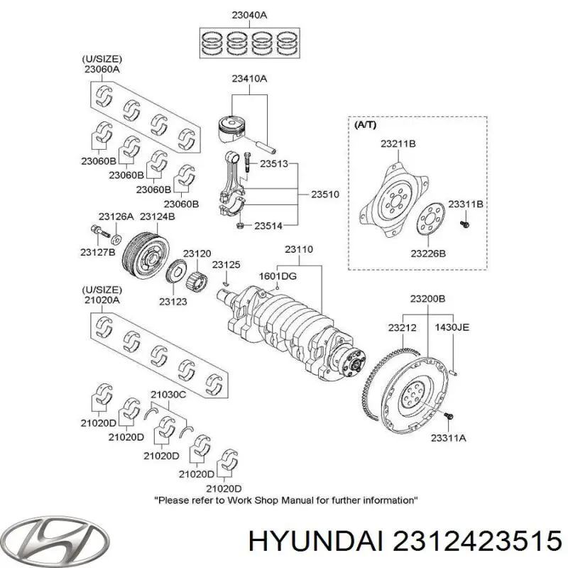 Шків колінвала Hyundai Coupe (GK) (Хендай Купе)