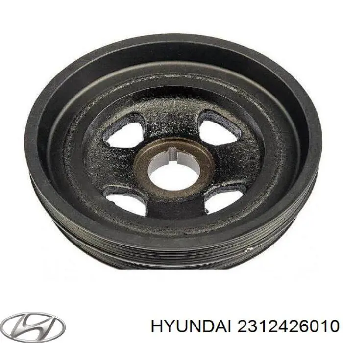 Шків колінвала (демпфер ) Hyundai/Kia 2312426010 ціна, від 38.75 USD