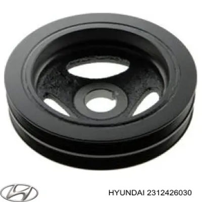 Шків колінвала (демпфер ) Hyundai/Kia 2312426030 ціна, від 36.44 USD