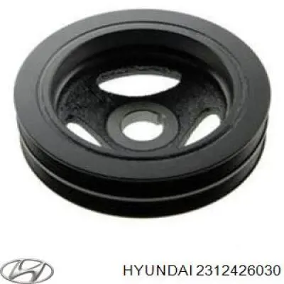 Купити 2312426030 Hyundai/Kia Шків колінчастого вала