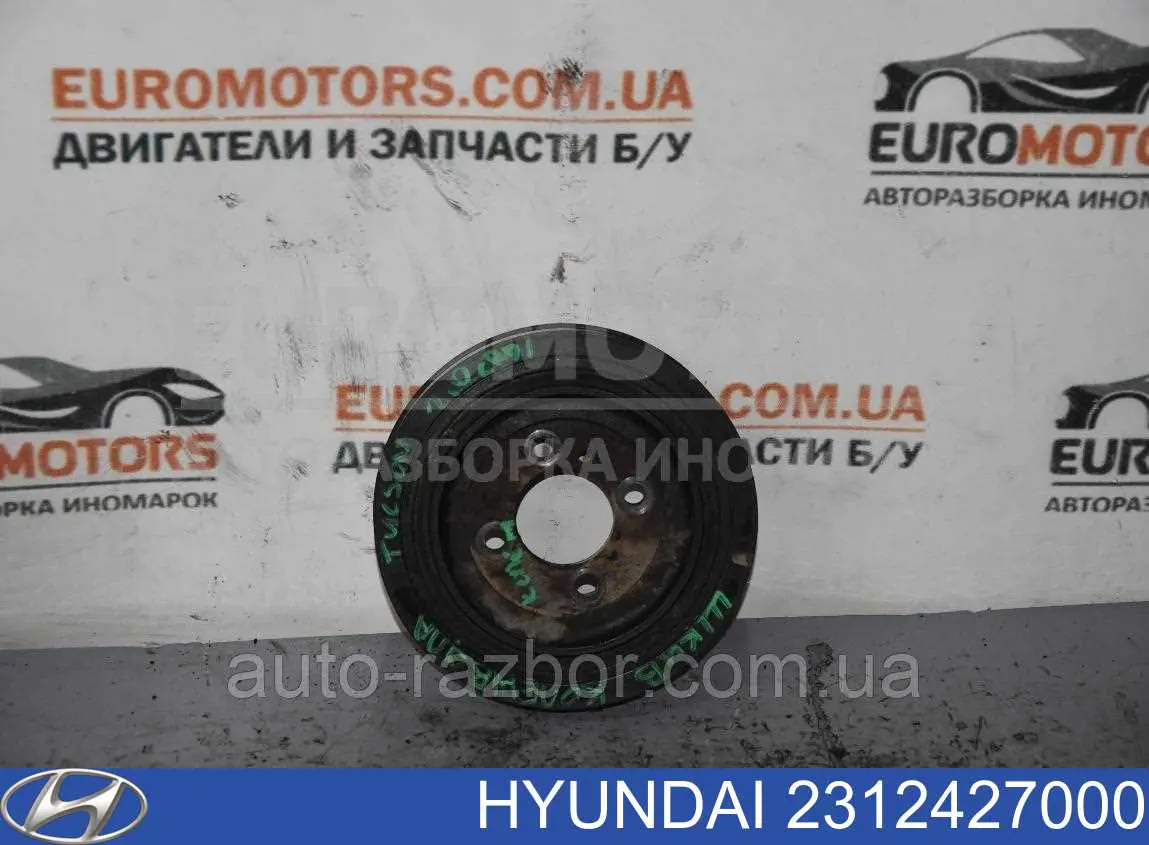 Купити 2312427000 Hyundai/Kia Шків колінчастого вала
