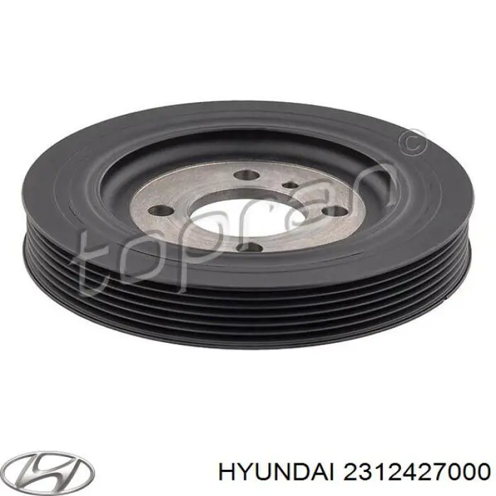 Шків колінвала (демпфер ) Hyundai/Kia 2312427000 ціна, від 16.63 USD