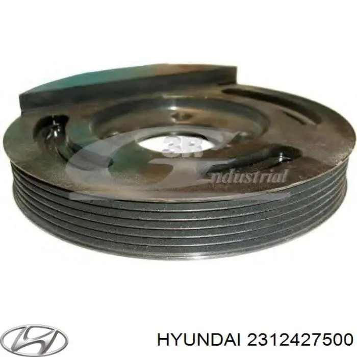 2312427500 Hyundai/Kia Демпфер колінвалу