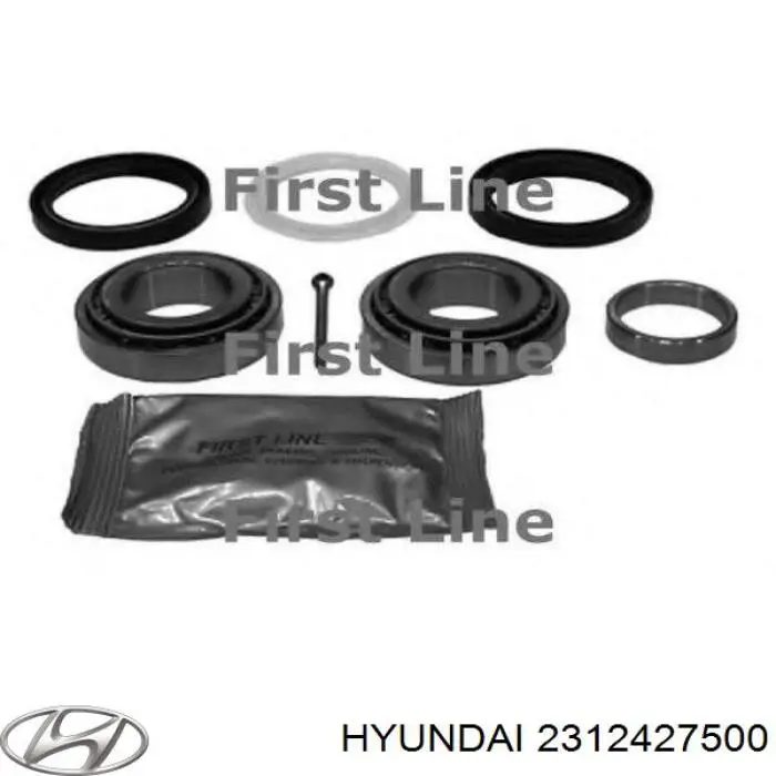 Шків колінвала (демпфер ) Hyundai/Kia 2312427500 ціна, від 34.23 USD