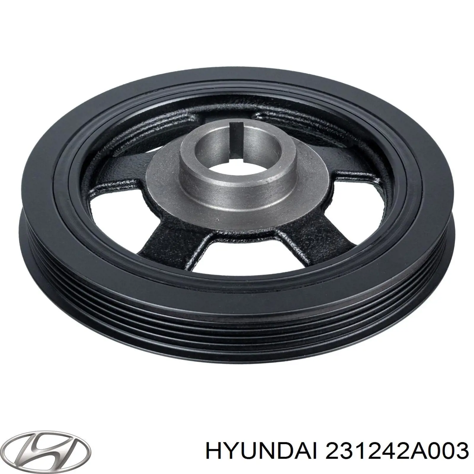 231242A003 Hyundai/Kia Демпфер колінвалу
