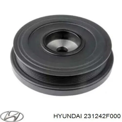 231242F000 Hyundai/Kia Демпфер колінвалу