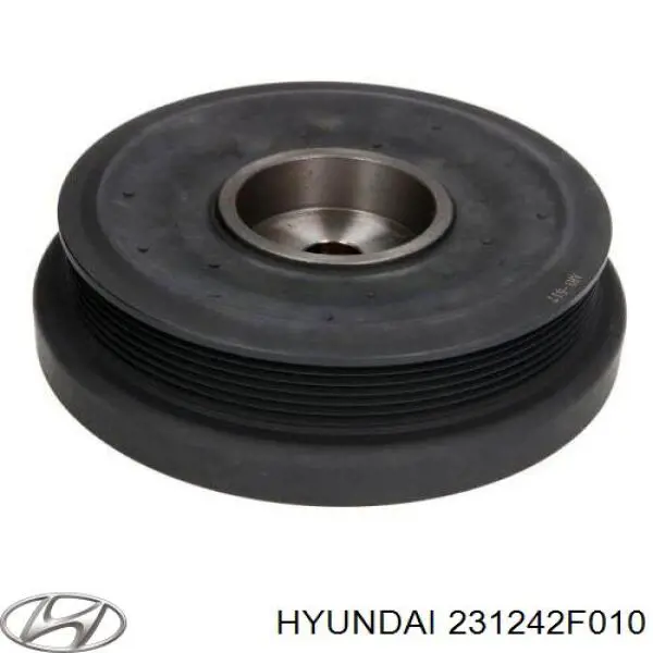 Шків колінвала (демпфер ) Hyundai/Kia 231242F010 ціна, від 80.40 USD
