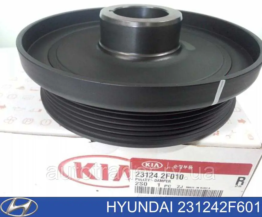 Шкив коленвала санта фе. Шкив коленвала Hyundai Santa Fe 2.2. Шкив коленвала 231242f010. Демпфер коленвала Санта Фе 2. Шкив коленвала Хендай Санта Фе 2.2 дизель.