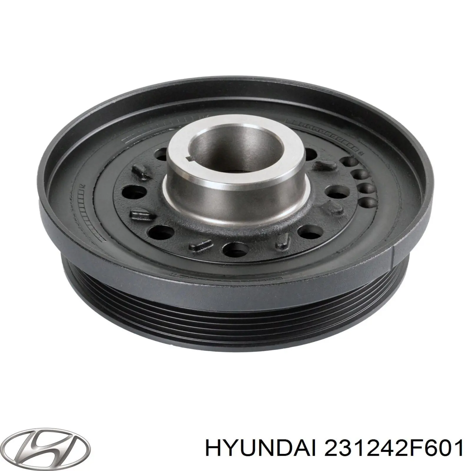 Шків колінвала (демпфер ) Hyundai/Kia 231242F601 ціна, від 88.55 USD