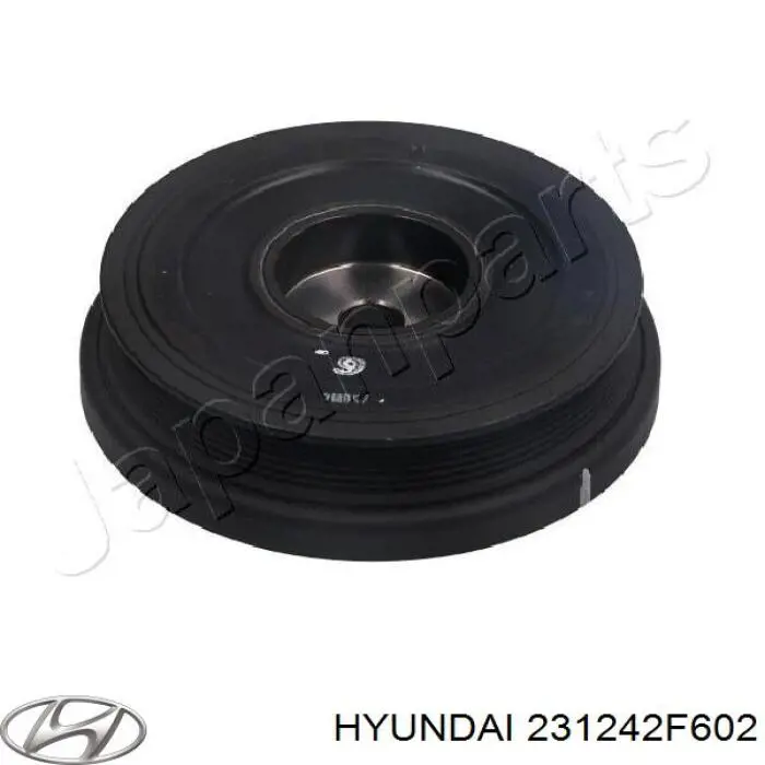 Шків колінвала (демпфер ) Hyundai/Kia 231242F602 ціна, від 99.07 USD