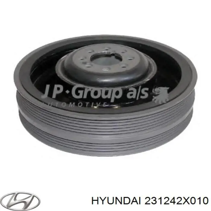 231242X010 Hyundai/Kia Демпфер колінвалу