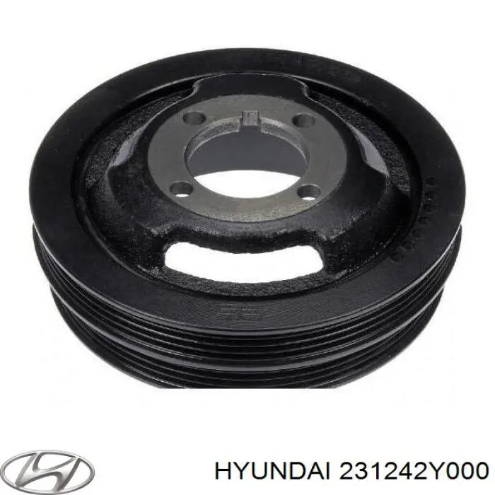 Шків колінвала (демпфер ) Hyundai/Kia 231242Y000 ціна, від 22.80 USD