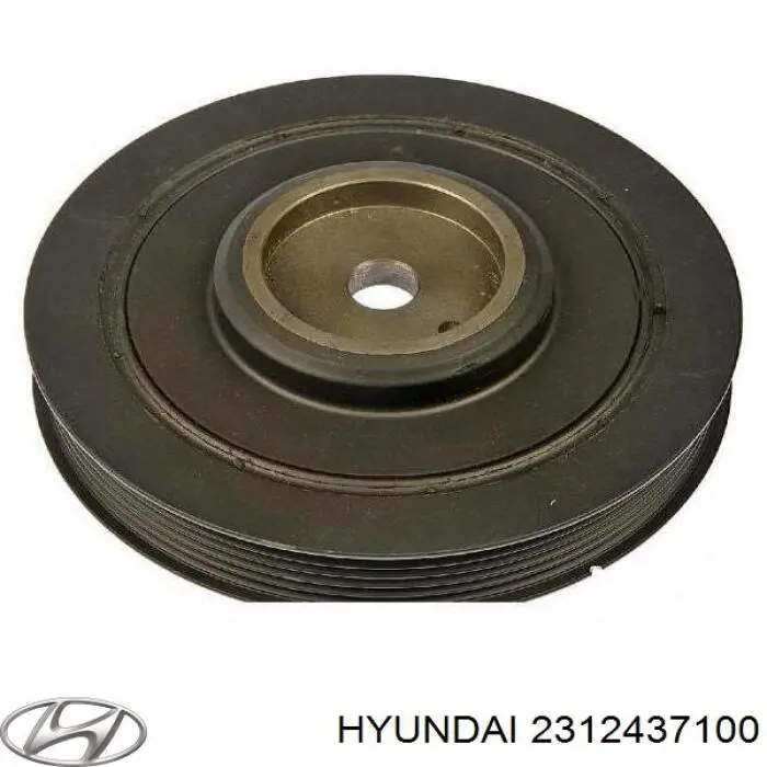 2312437100 Hyundai/Kia шків колінвала