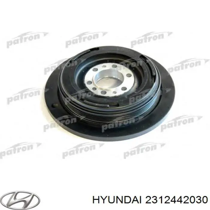 Купити 2312442030 Hyundai/Kia Шків колінчастого вала