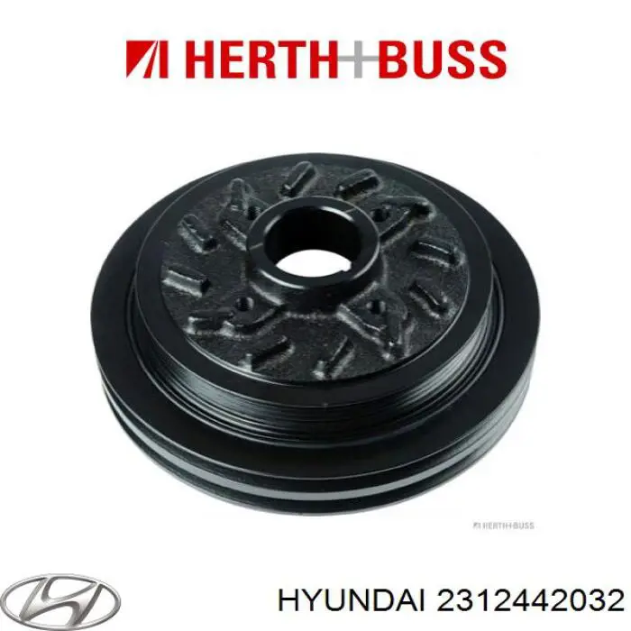 Шків колінвала (демпфер ) Hyundai/Kia 2312442032 ціна, від 54.45 USD