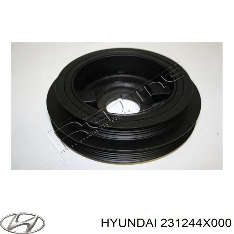 231244X000 Hyundai/Kia Демпфер колінвалу