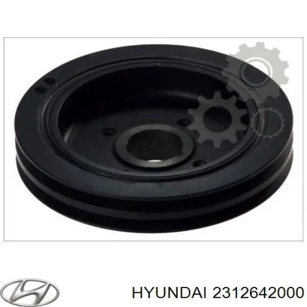 Шайба колінчастого вала Hyundai/Kia 2312642000 ціна, від 6.06 USD