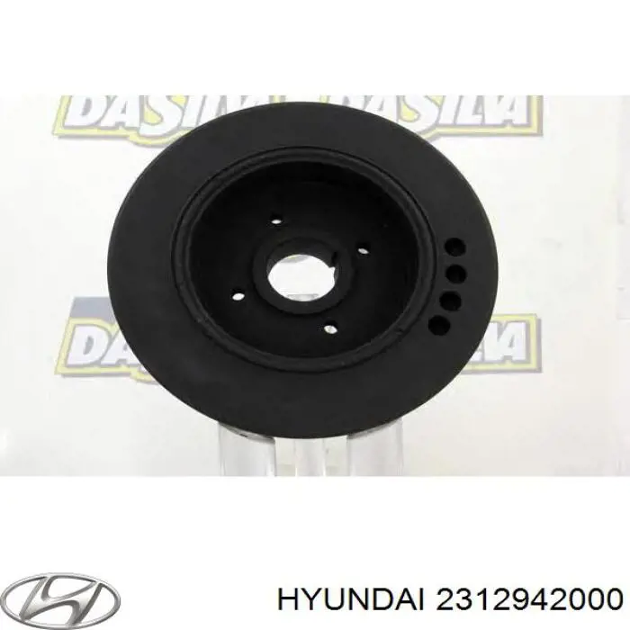 Шків колінвала (демпфер ) Hyundai/Kia 2312942000 ціна, від 48.66 USD