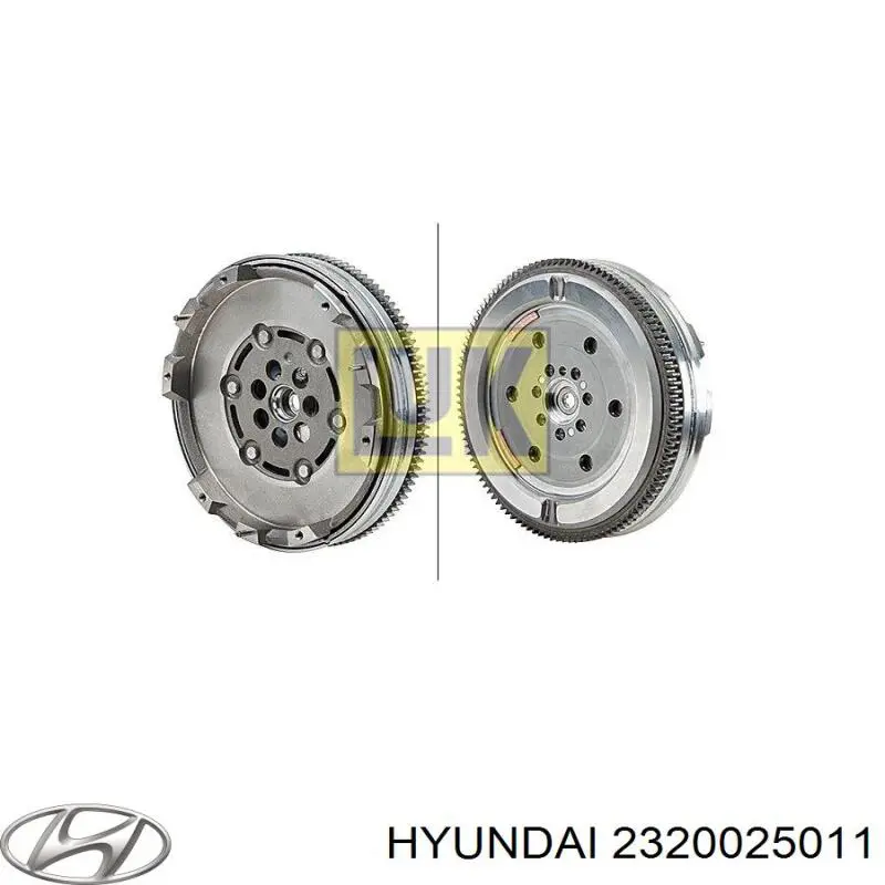Маховик двигуна Hyundai/Kia 2320025011 ціна, від 124.31 USD