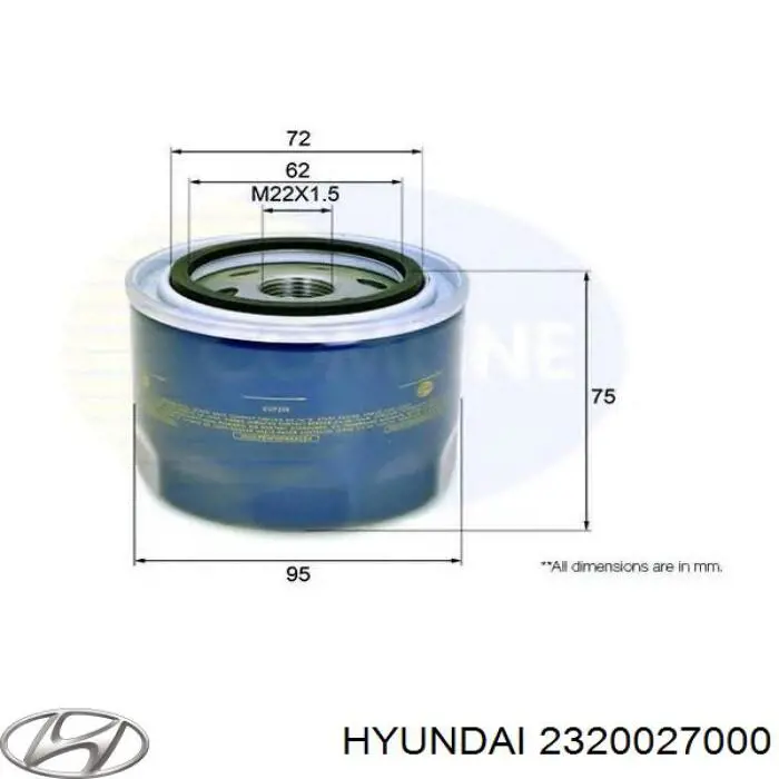 Маховик 2320027000 Hyundai/Kia