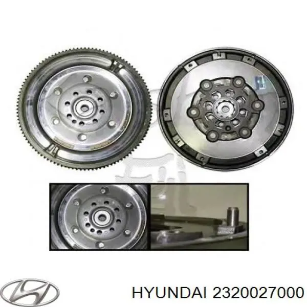 Купити 2320027010AT Hyundai/Kia Маховик із зубчастим ободом в зборі