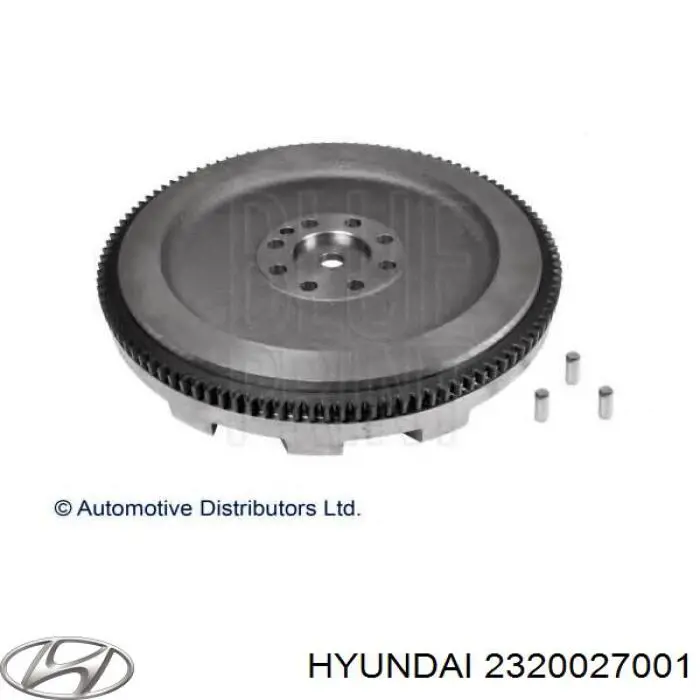 Купити 2320027001 Hyundai/Kia Маховик із зубчастим ободом в зборі