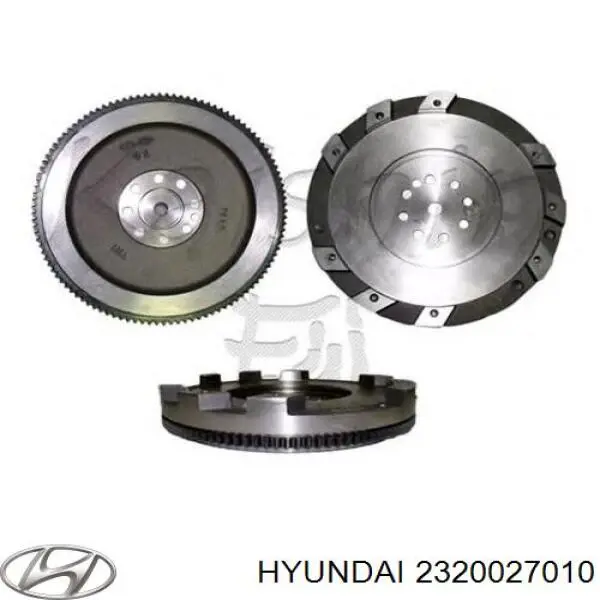 Купити 2320027010 Hyundai/Kia Маховик із зубчастим ободом в зборі