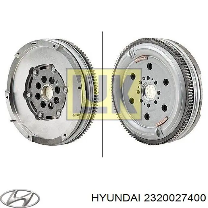 2320027400 Hyundai/Kia маховик двигуна