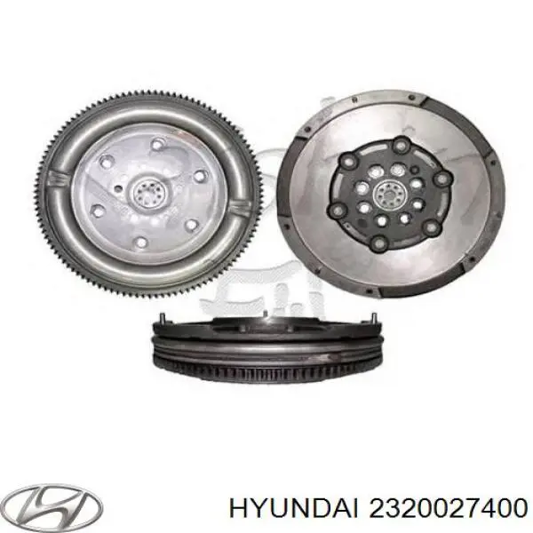 Купити 2320027400 Hyundai/Kia Маховик із зубчастим ободом в зборі
