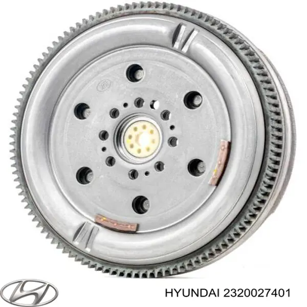 Купити 2320027401 Hyundai/Kia Маховик із зубчастим ободом в зборі