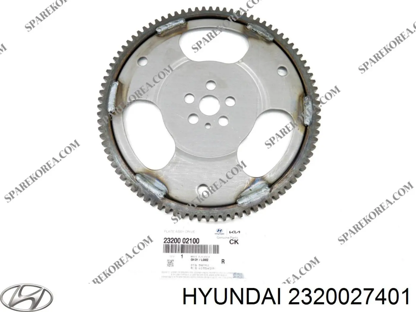 Маховик двигуна Hyundai/Kia 2320027401 ціна, від 342.51 USD