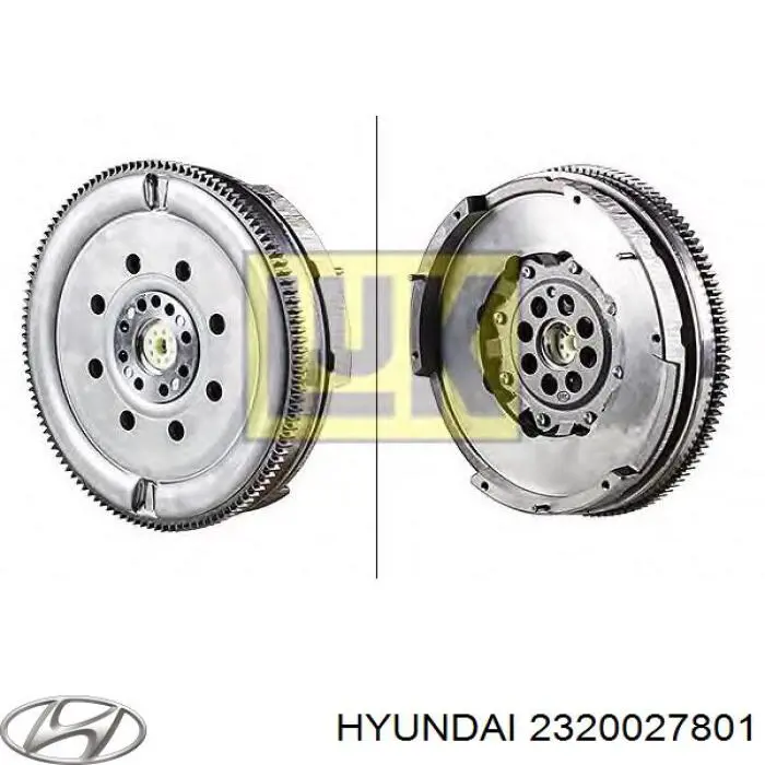 2320027801 Hyundai/Kia маховик двигуна