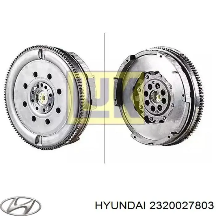 Маховик двигуна Hyundai/Kia 2320027803 ціна, від 654.90 USD