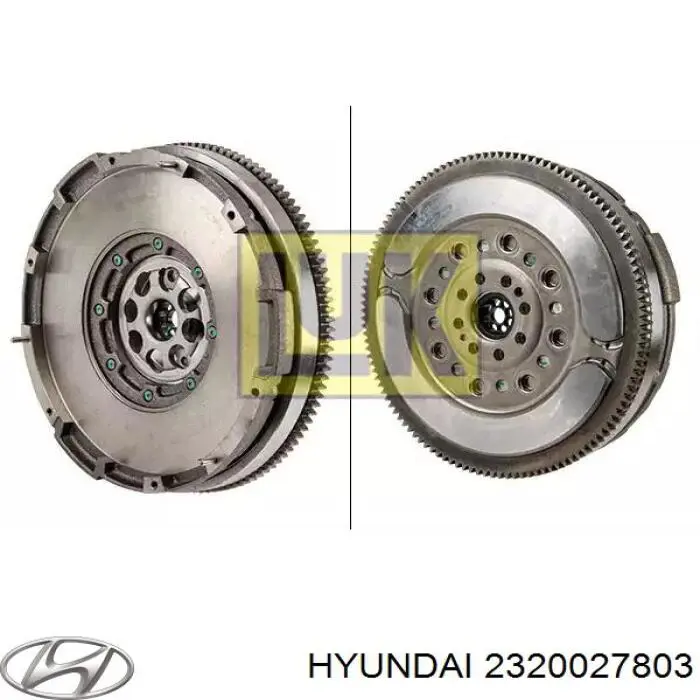 Купити 2320027803 Hyundai/Kia Маховик із зубчастим ободом в зборі
