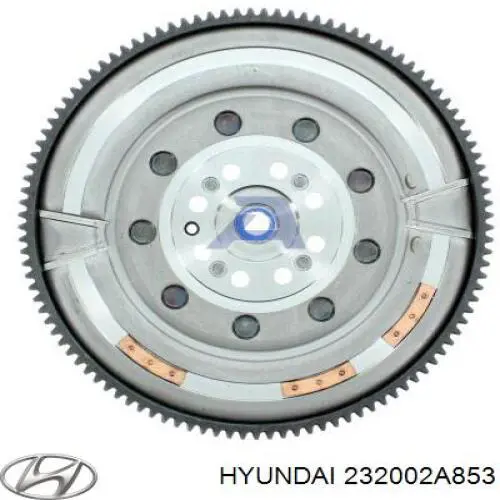 Маховик двигуна Hyundai/Kia 232002A853 ціна, від 441.19 USD