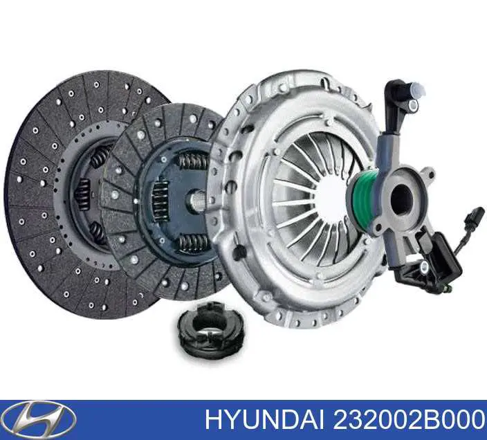 Купити 232002B000 Hyundai/Kia Маховик із зубчастим ободом в зборі