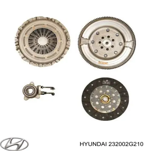 Купити 232002G210 Hyundai/Kia Маховик із зубчастим ободом в зборі