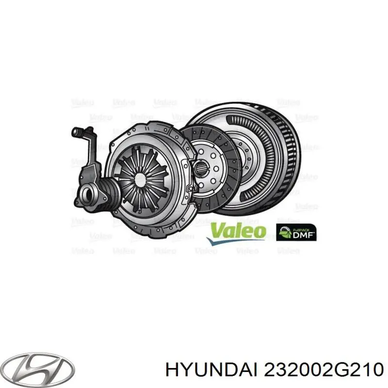 232002G210 Hyundai/Kia маховик двигуна