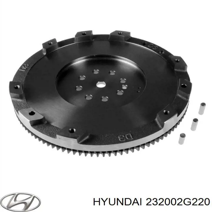 232002G220 Hyundai/Kia маховик двигуна
