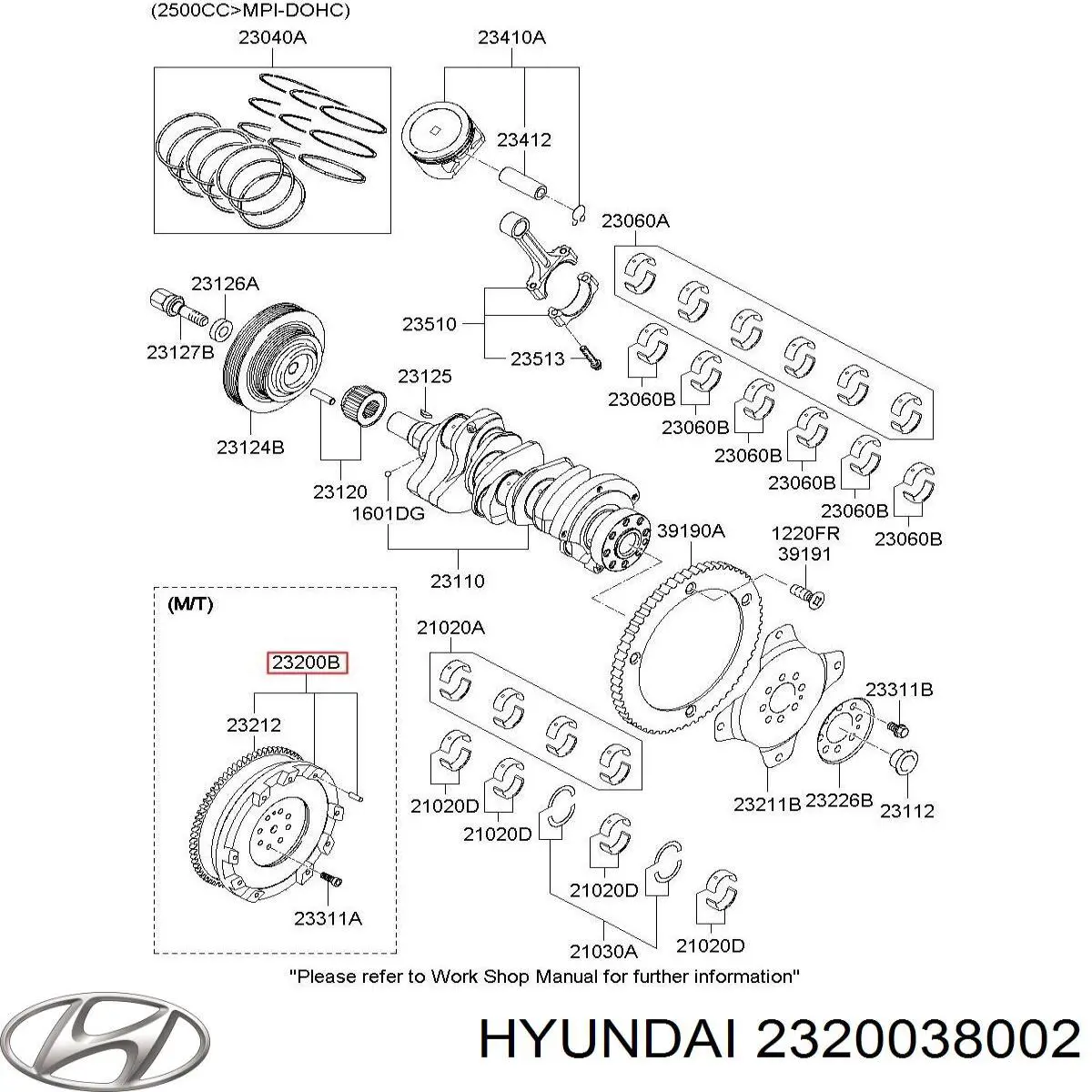  2320038002 Hyundai/Kia