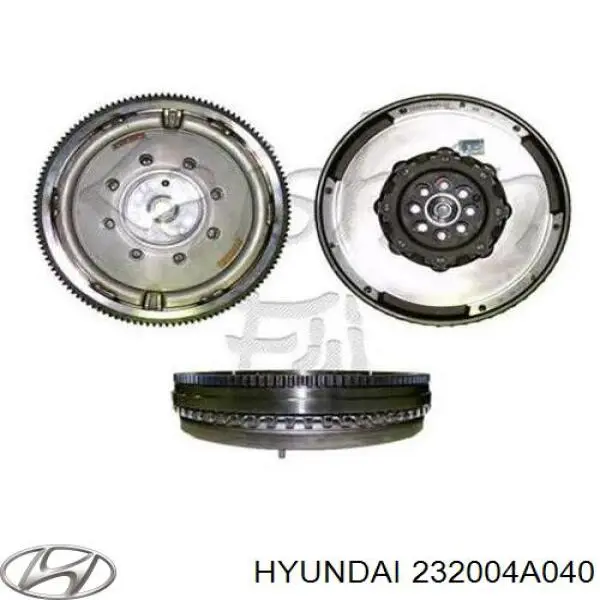 Купити 232004A040 Hyundai/Kia Маховик із зубчастим ободом в зборі