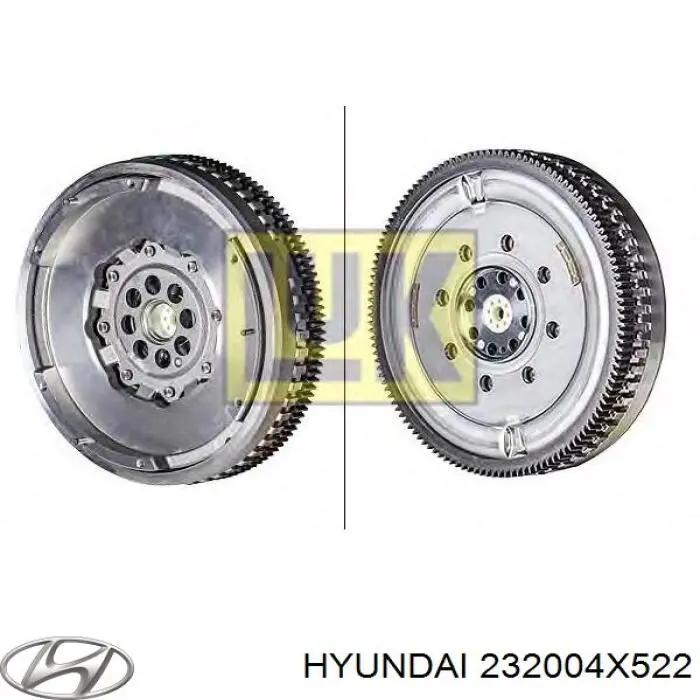 Купити 232004X522 Hyundai/Kia Маховик із зубчастим ободом в зборі