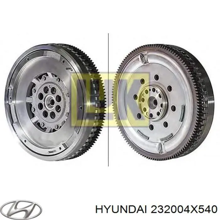 232004X540 Hyundai/Kia маховик двигуна