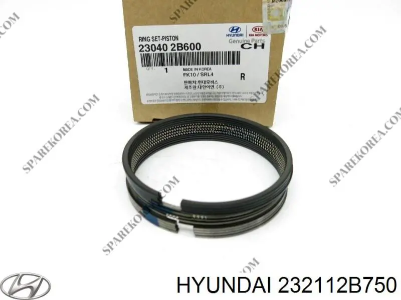 Маховик двигуна Hyundai/Kia 232112B750 ціна, від 55.14 USD
