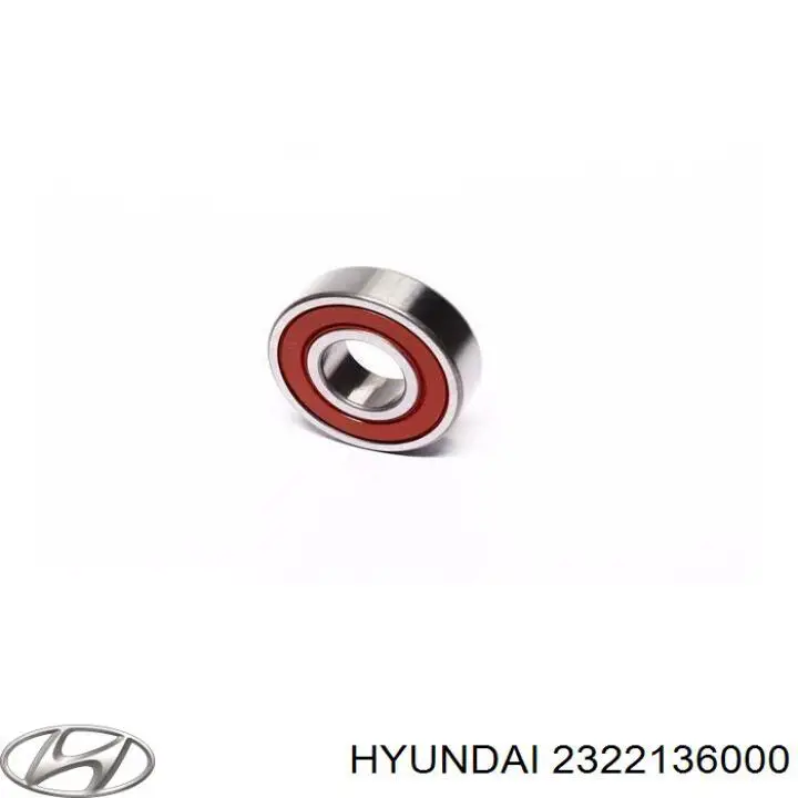2322136000 Hyundai/Kia опорний підшипник первинного валу кпп (центрирующий підшипник маховика)