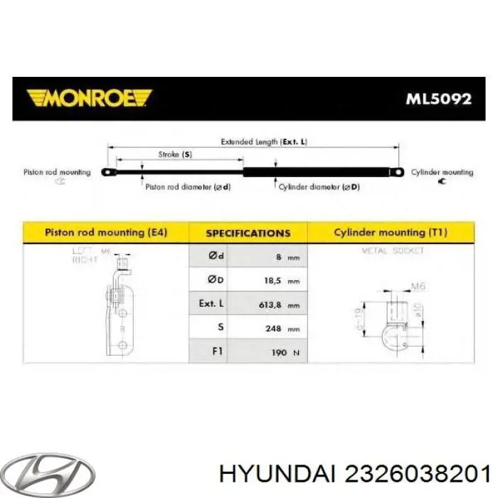 Купити 2326038201 Hyundai/Kia Маховик із зубчастим ободом в зборі