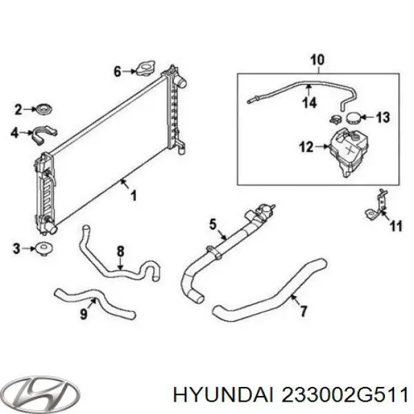 Купити 233002G511 Hyundai/Kia 